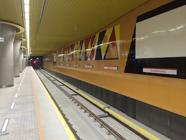 Zakończona budowa stacji metra Świętokrzyska