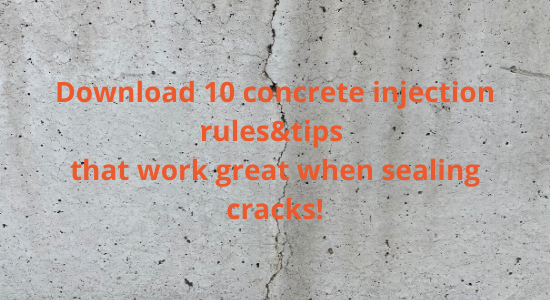 10 concrete injection rulestips that work great when sealing cracks