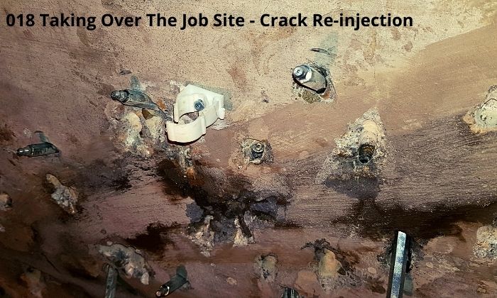 Taking over the job site crack re injection2