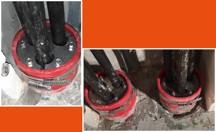 Przejścia instalacyjne w fundamentach – nieszczelne otwory po instalacji